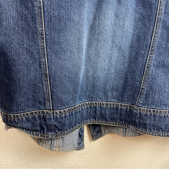 Gordon James Blue Denim Embellished Jacket Medium - Picture 7 of 11